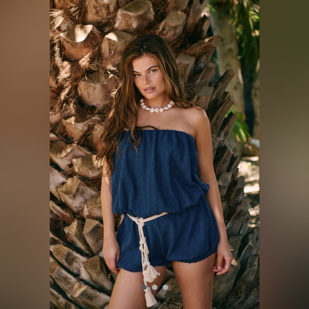 Free-est Elia Romper. Color Navy